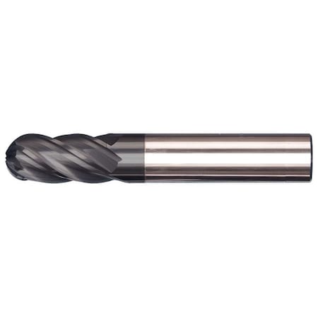 Mastercut Tool Corp. 3/4x1x3/4x3 4FL Ball Multi-Helix V4 W/Flat, PowerA 402-224W-1